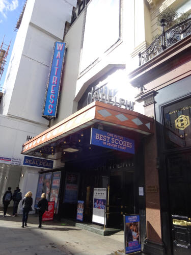 Adelphi Theatre, 410 & 411 Strand in March 2020 