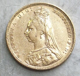 Sovereign 1888 - Jubilee Head