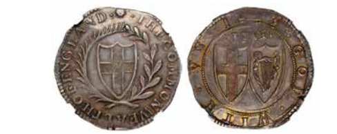 Commonwealth halfcrown 1653