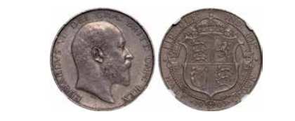 Edward VII halfcrown 1903