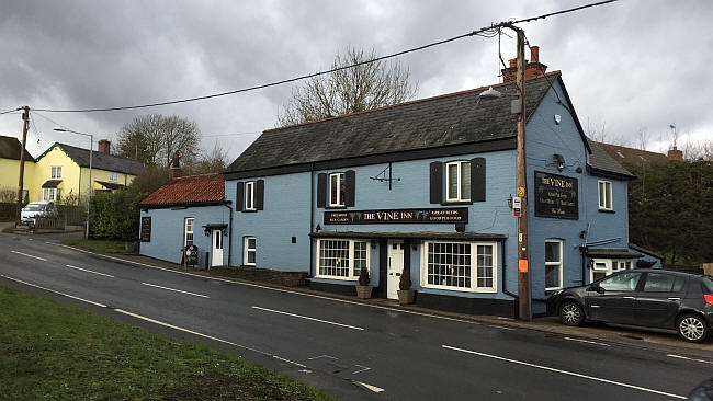 Vine Inn, Black Notley - in February 2019