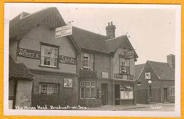 The Kings Head, Bradwell on Sea - in 1927