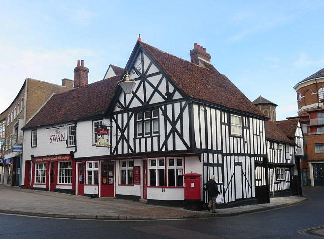 Sun, Upper Railway Street, Braintree - now in restaurant use in November 2014