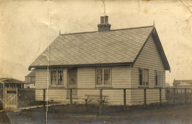 The Bungalow, on Canvey Island where Henry and Hilda Goodhind lived whilst he ran the stores at the Ozonia Hotal