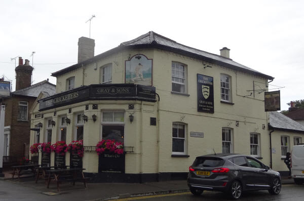 Cricketers, 143 Moulsham Street, Chelmsford CM2 - in July 2020