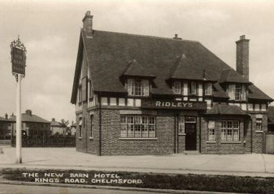 New Barn Hotel, Kings Road, Chelmsford