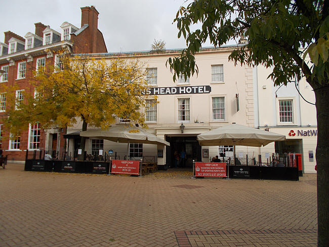Saracens Head Hotel, High Street, Chelmsford - in October 2015