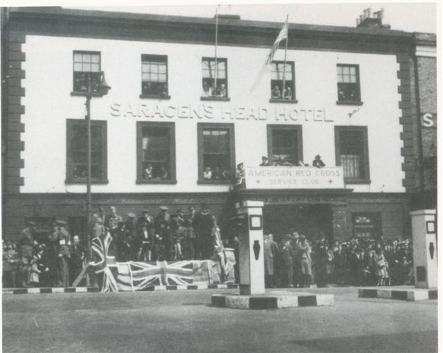 Saracen's Head, High Street, Chelmsford in WWII, a hospital for American soldiers