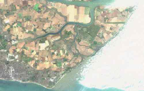 Foulness Island from the Air