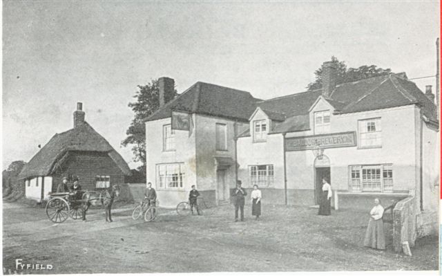 Black Bull, Fyfield circa 1900