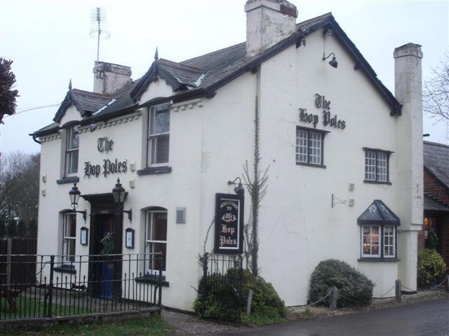 Hop Poles, Bedlars Green, Great Hallingbury, Essex - in December 2007