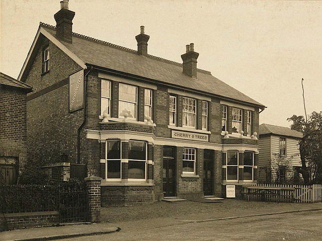 Cherry Tree, Albert Street/Queen Street, Great Warley - in 1930