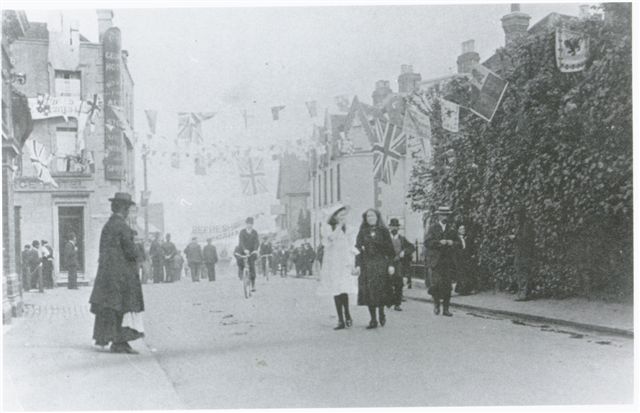 George Hotel, High Street, Harlow 1909