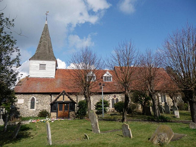 St Peter & St Paul, Horndon on the Hill - in March 2012