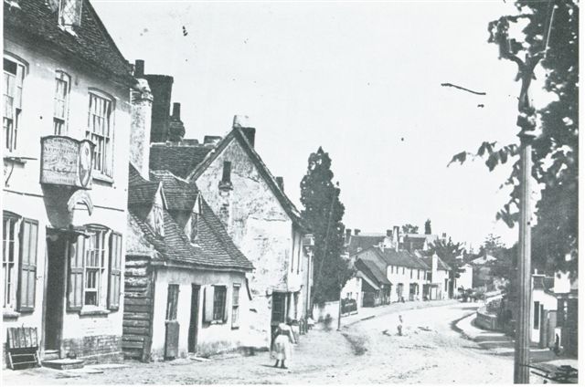 Queen's Head, High Street, Kelvedon circa 1865