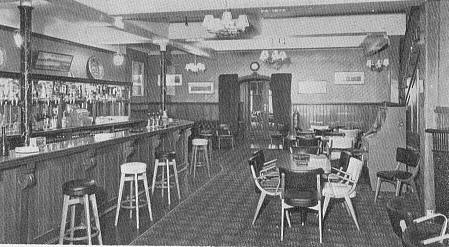 The Saloon Bar in 1970 after renovation