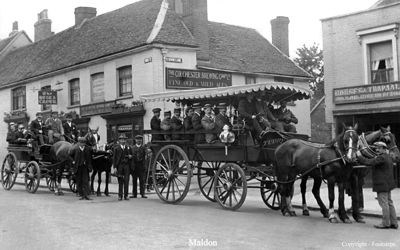 Rose & Crown, High Street, Maldon - circa 1910