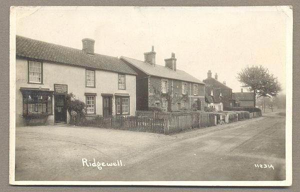 Ridgewell street scene