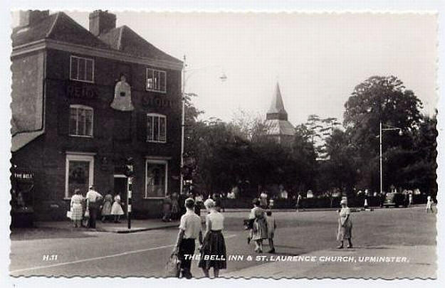 The Bell Inn & St Laurence Church, Upminster