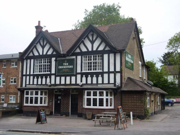 Cricketers, High Road, Woodford Green - in May 2010