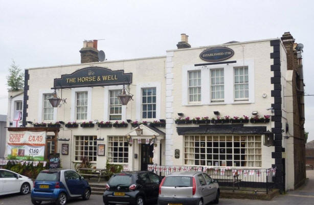 Horse & Well, High Road, Woodford Wells - in May 2010