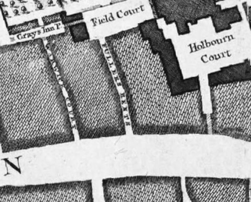 Fullers Rents, Holborn & Grays Inn in 1746