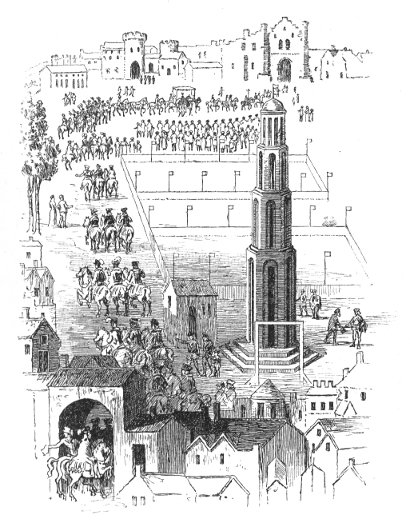 THE STRAND (1547), WITH THE STRAND CROSS, COVENT GARDEN, AND THE PROCESSION
    OF EDWARD VI. TO HIS CORONATION AT WESTMINSTER