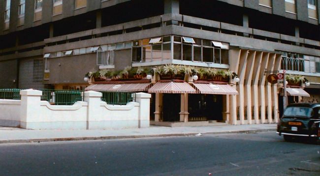 The third, in circa 1986, is the new pub, The Clanger, opened 9.7.1970 on the ground floor of an office block, itself now demolished.