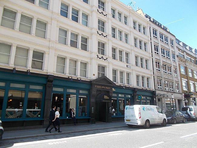 Dirty Martini, 124-127 Minories, London EC3N 1NT - in May 2019