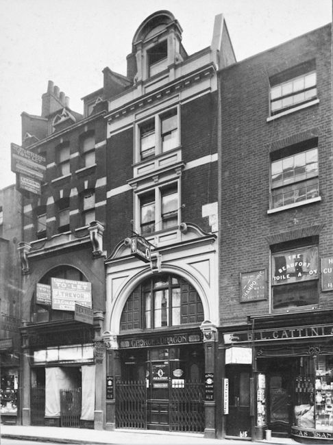 George & Dragon, 104 Houndsditch - in 1935