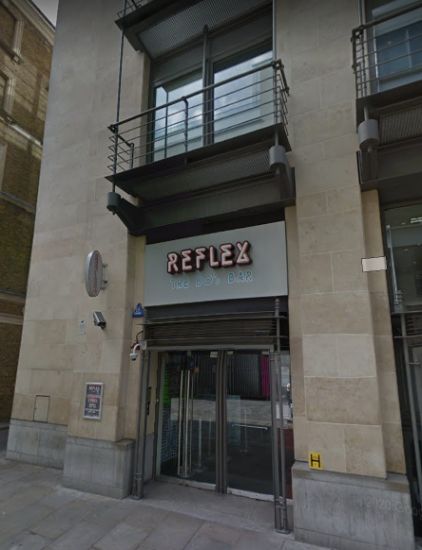 Reflex, 17 Watling Street, All Hallows Bread Street EC4M in 2015