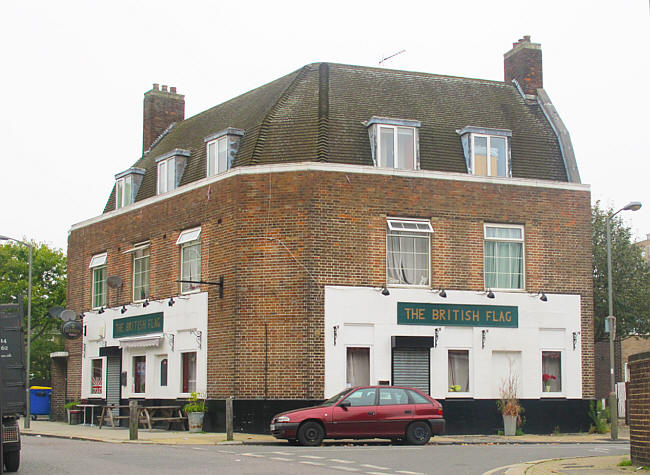 British Flag, 103 Culvert road, Battersea SW11 - in 2014