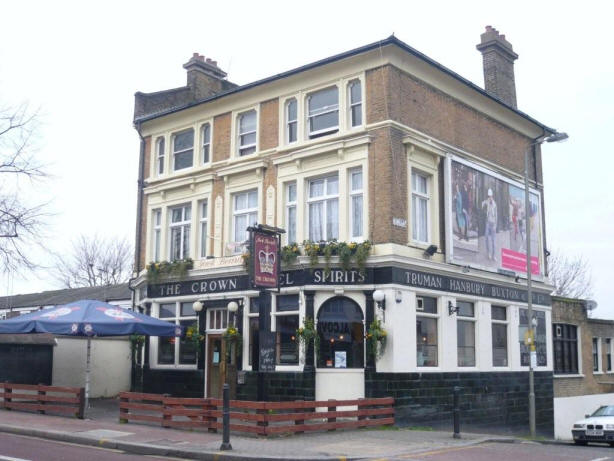 Crown Hotel, 102 Lavender Hill, SW11 - in February 2009