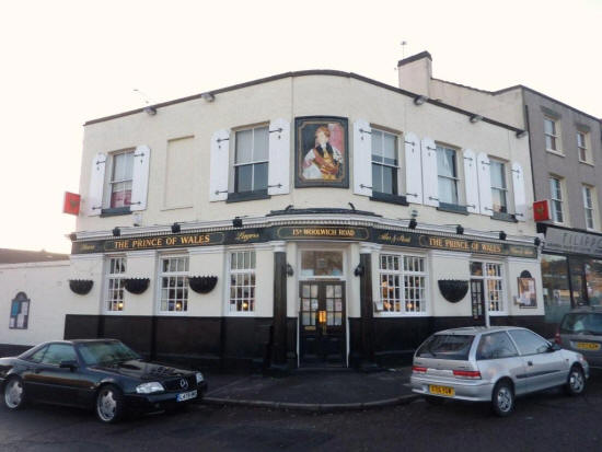 Prince of Wales, 13A Woolwich Road, Belvedere - in December 2010