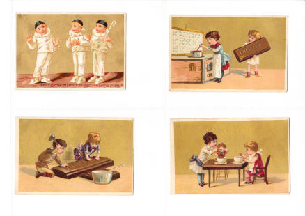 New Year Cards issued by Charles Deakin & Co -  circa 1891