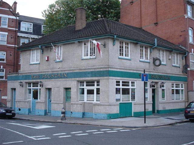 Fountain, 123 Sceptre Road, E2 - in December 2006