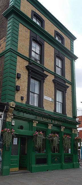 Salmon And Ball, 502 Bethnal Green Road, Bethnal Green E2 - in June 2018