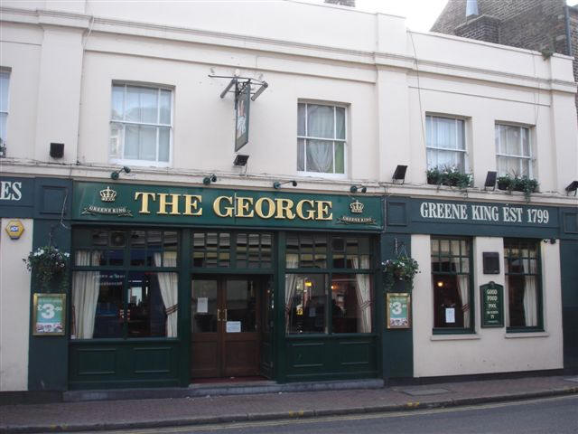 George, 74 High Street, Bexley - in November 2007