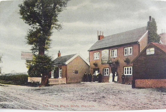 Three Blackbirds, Blendon Road, Bexley - circa 1910
