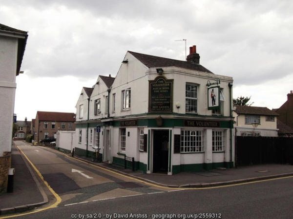 Volunteer, 46 Church road, Bexley Heath, at junction with Queens Road