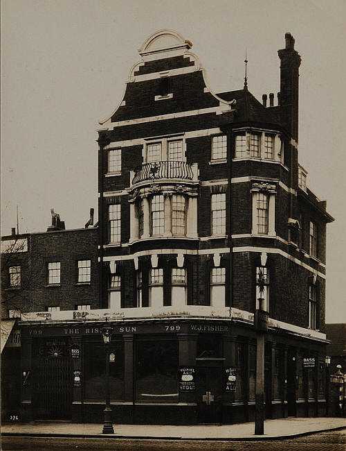 Rising Sun, 799 Old Kent Road, Camberwell SE15 - W J Fisher