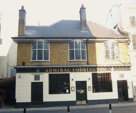 Admiral Codrington Arms, 17 Mossop Street, SW3 - in March 2009