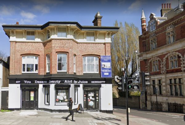 The ex-Clarendon Arms, 237 Lewisham Way, Brockley - in 2019