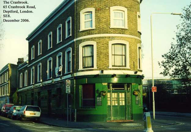 The Cranbrook, 65 Cranbrook Road, Deptford - in December 2006