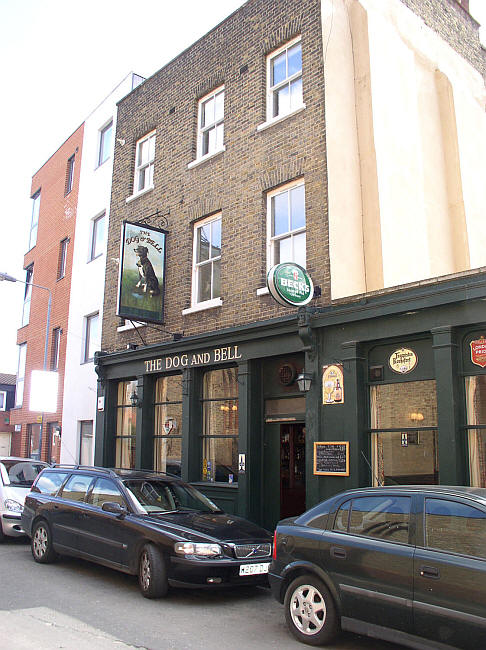 The Dog and Bell, 116 Prince Street, Deptford - in March 2014