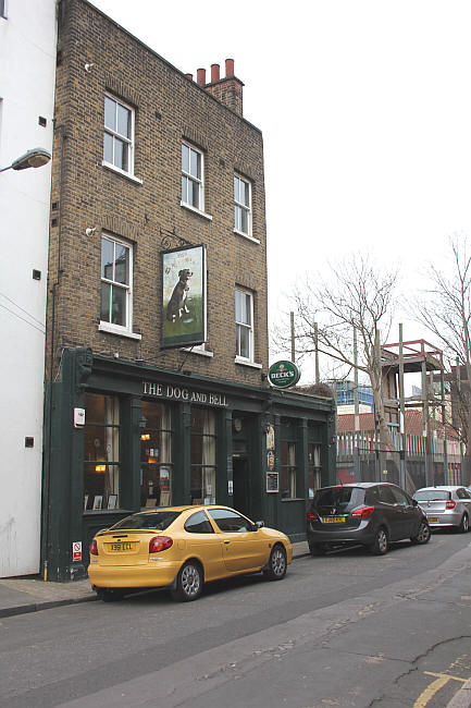 The Dog and Bell, 116 Prince Street, Deptford - in March 2014