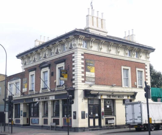 Five Bells, 153 New Cross Road, SE14 - in April 2009