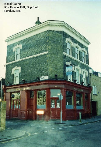 Royal George, 85a Tanners Hill - in December 2006
