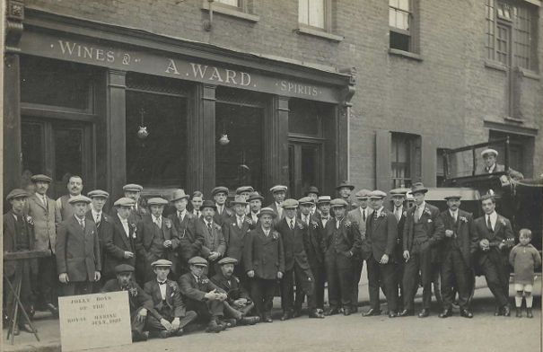 Jolly boys of the Royal Marines, July 1923 - licensee A Ward