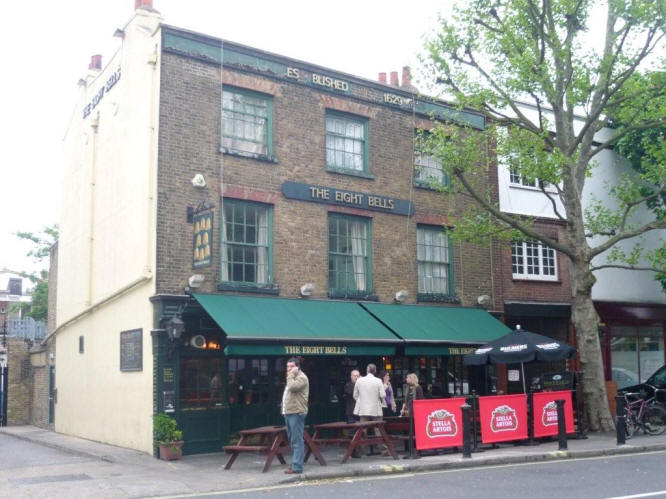 Eight Bells, 89 High Street, Fulham, SW6 - in May 2009